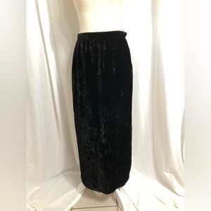 House Of Gold Velvet Skirt